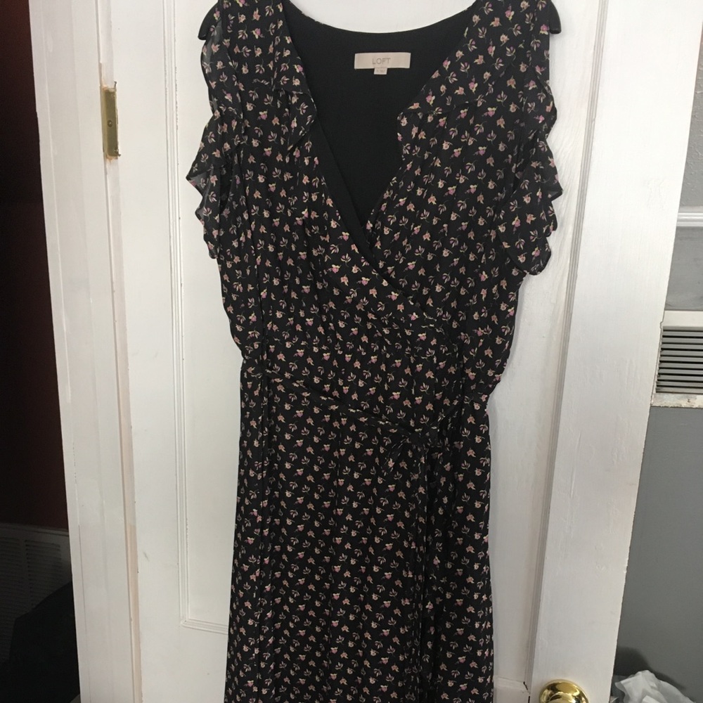 Floral midi dress